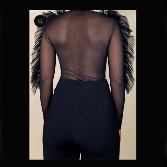 GRACIA Ruffle Bodysuit - Picture 3 of 3